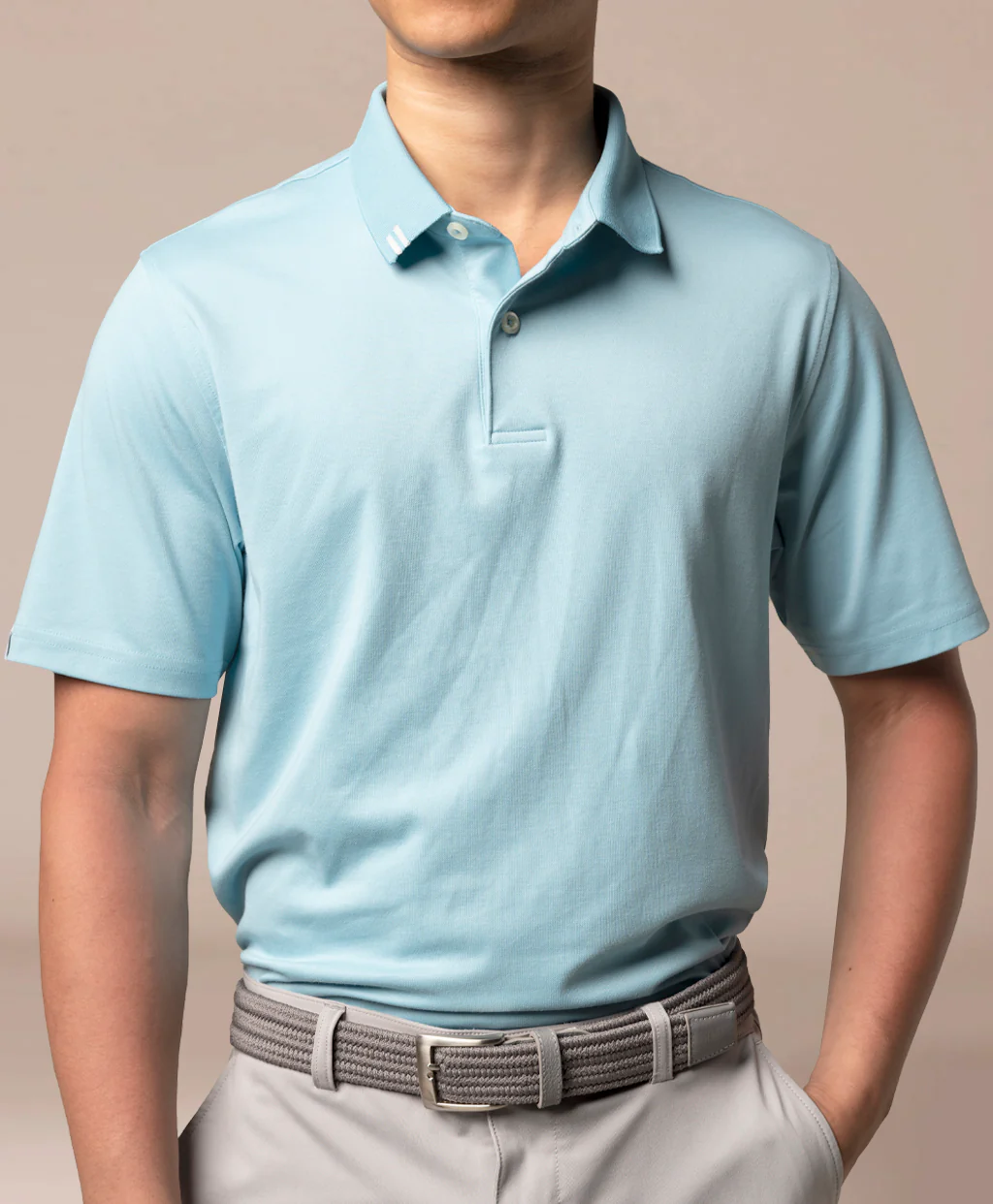 2Bar Solid Polo - Image 2
