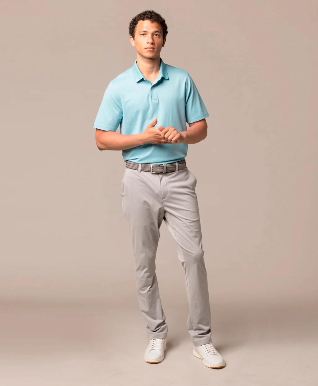 2Bar Solid Polo - Image 3