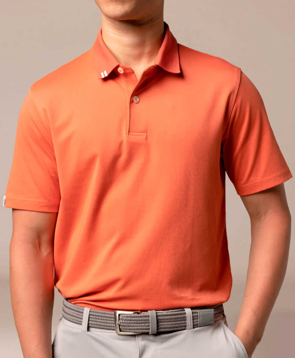 2Bar Solid Polo - Image 2