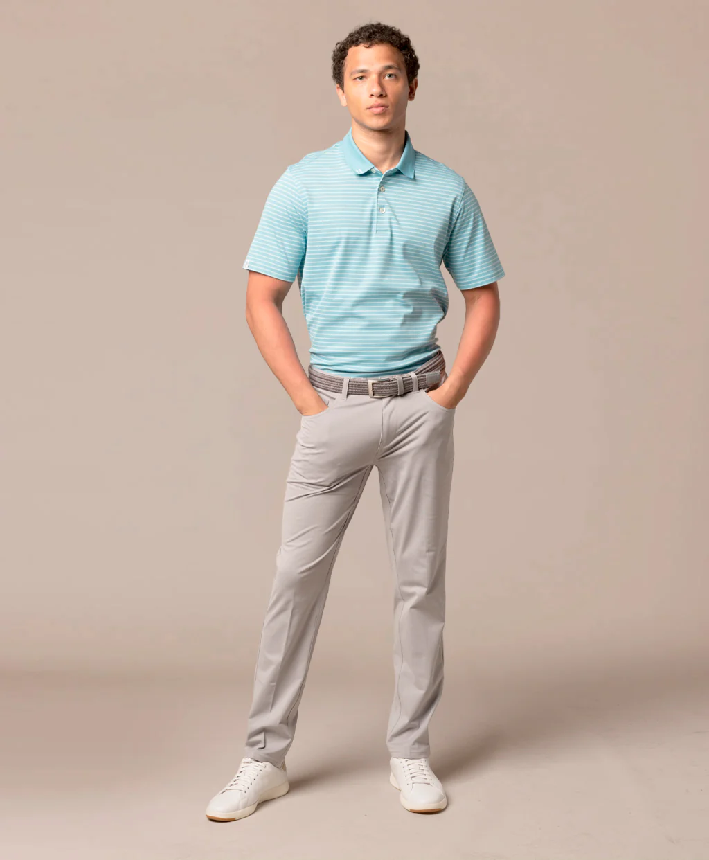 2Bar Stripe Polo - Image 3