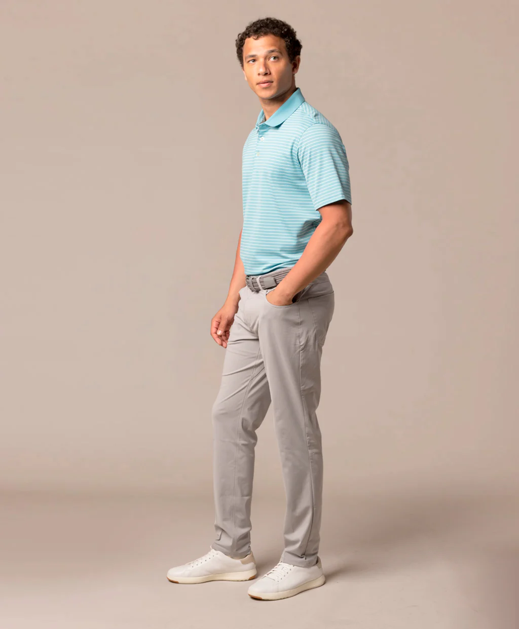 2Bar Stripe Polo - Image 4