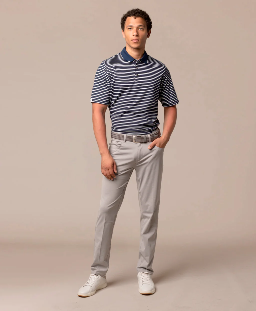 2Bar Stripe Polo - Image 3