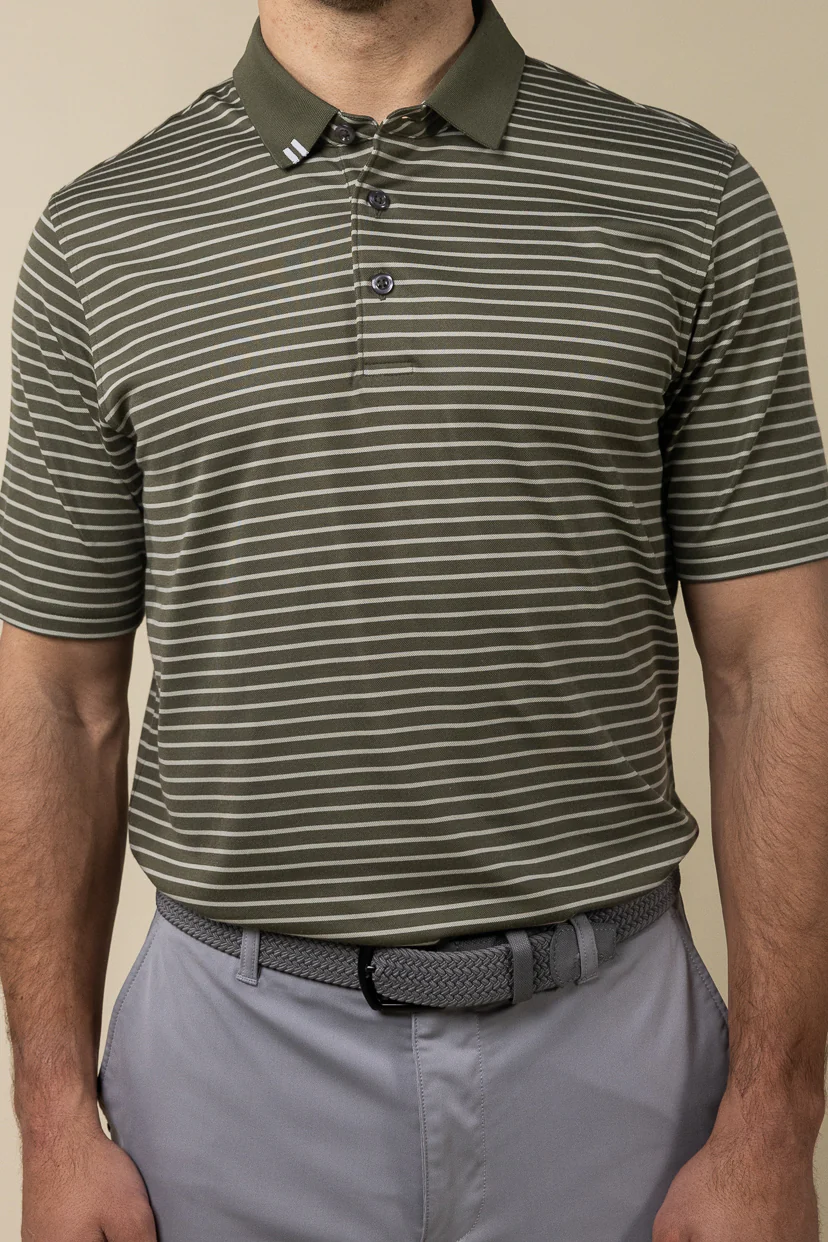 2Bar Stripe Polo - Image 2