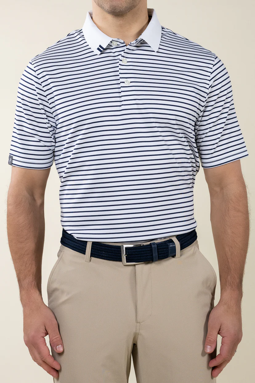 2Bar Stripe Polo - Image 2