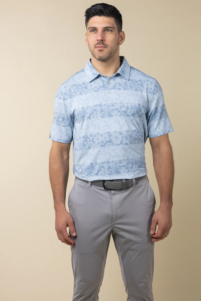 Floral Rugby Polo - Image 3