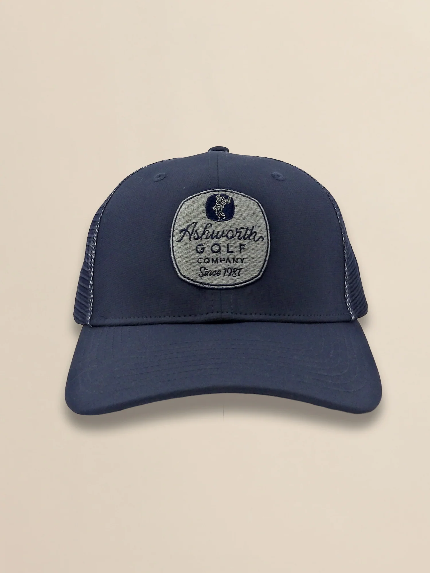Mesh Back Pearl Poly AGC Badge Cap - Image 2