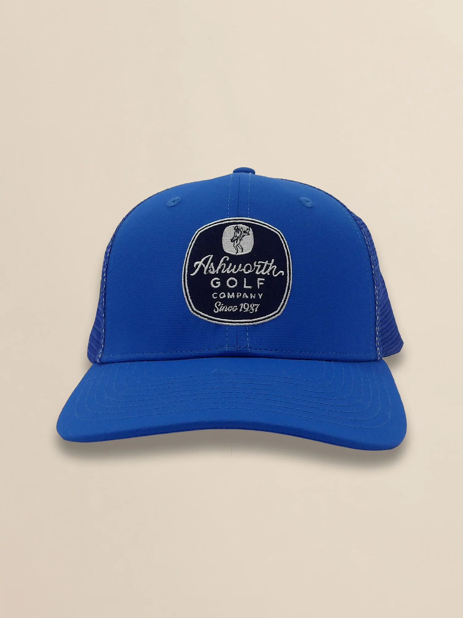 Mesh Back Pearl Poly AGC Badge Cap - Image 2