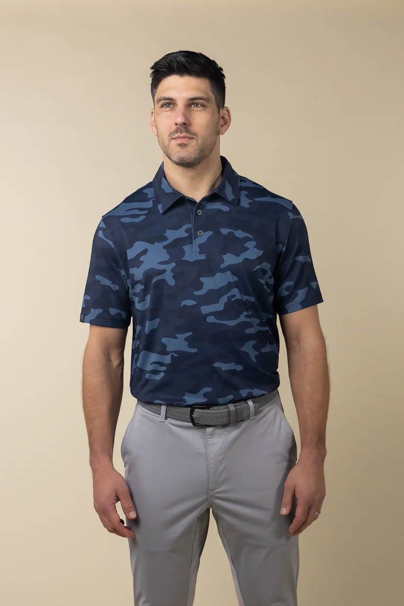 Midnight Camo Polo - Image 3