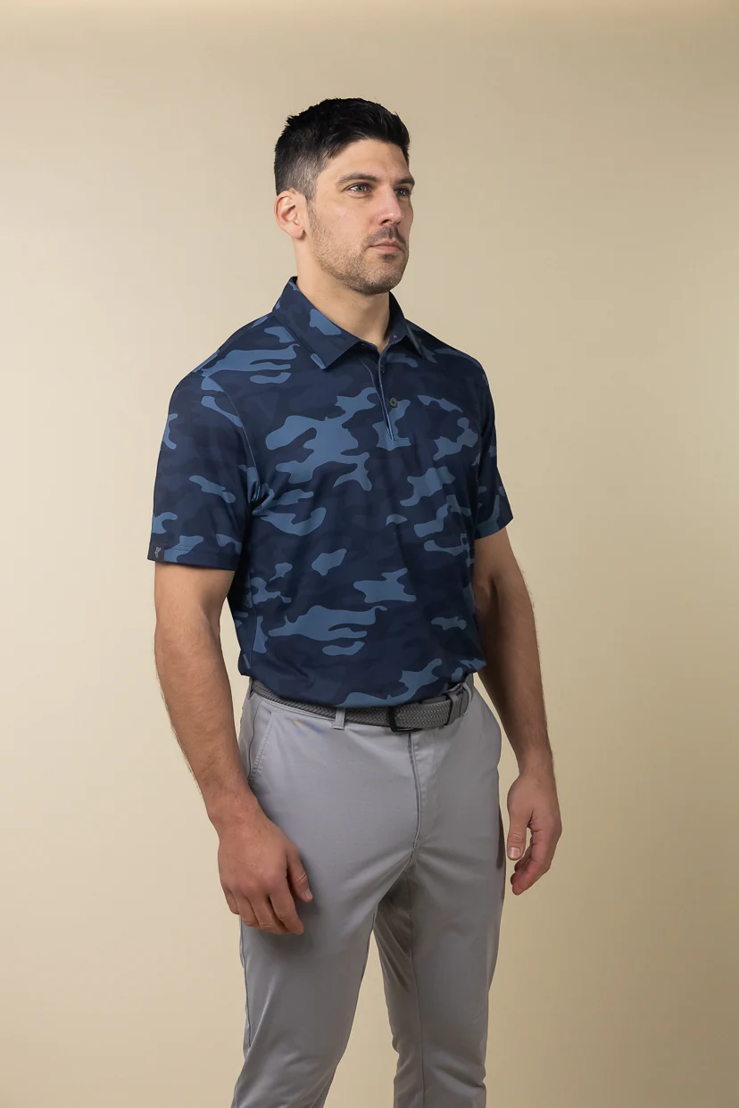 Midnight Camo Polo - Image 4