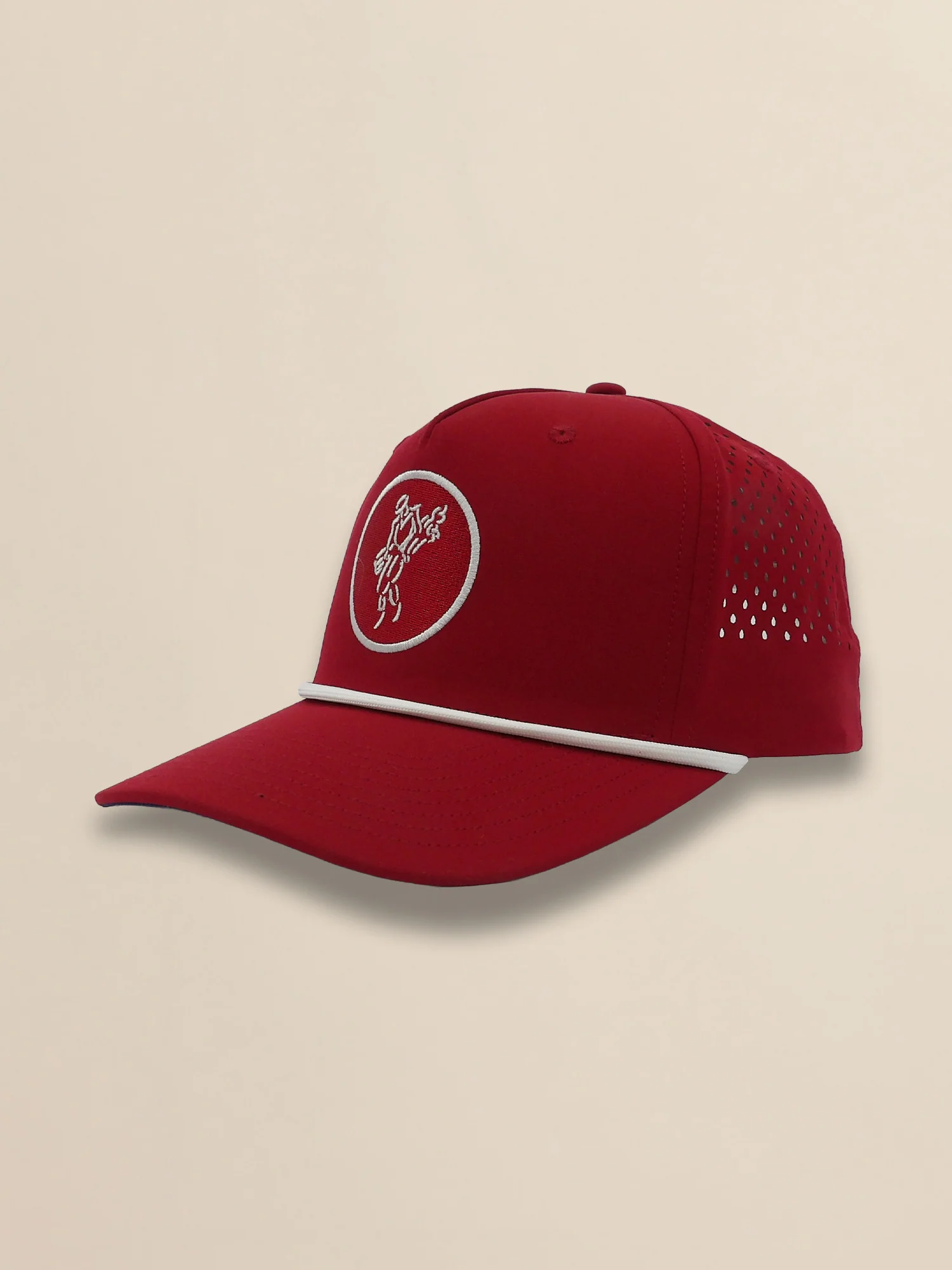 Perforated Active Poly Golfman Cap