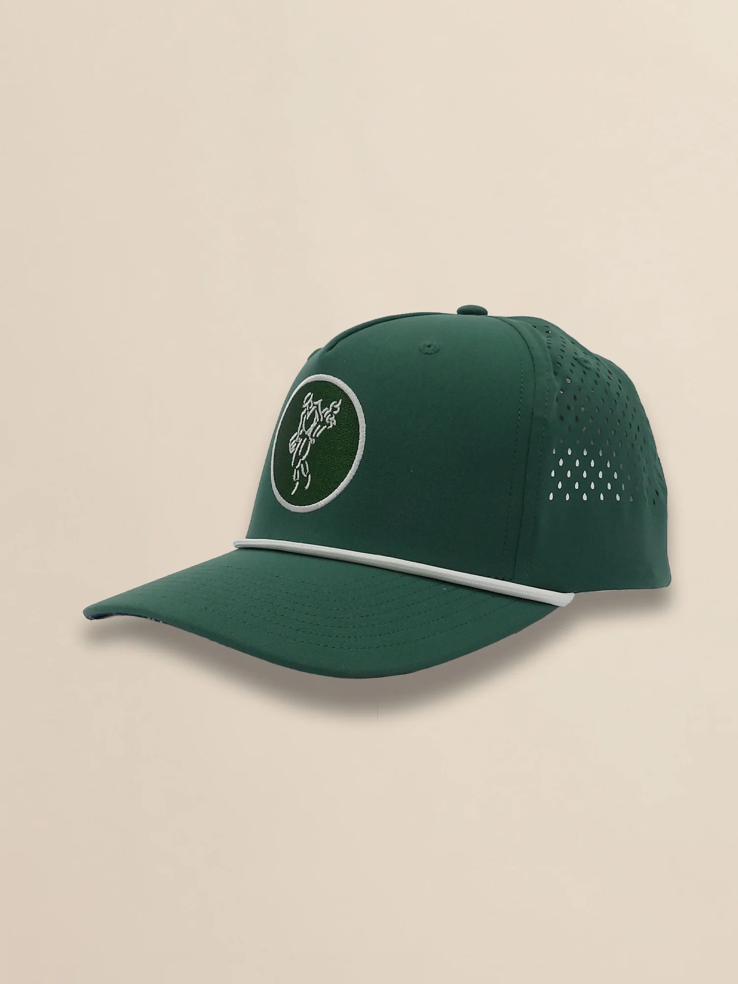 Perforated Active Poly Golfman Cap
