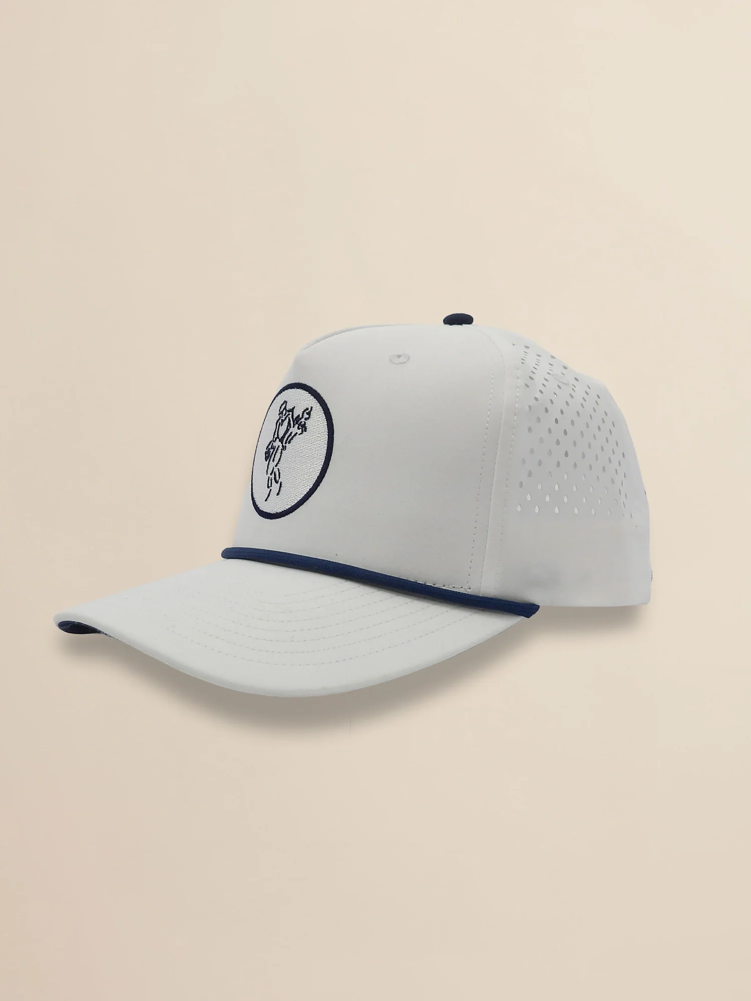 Perforated Active Poly Golfman Cap