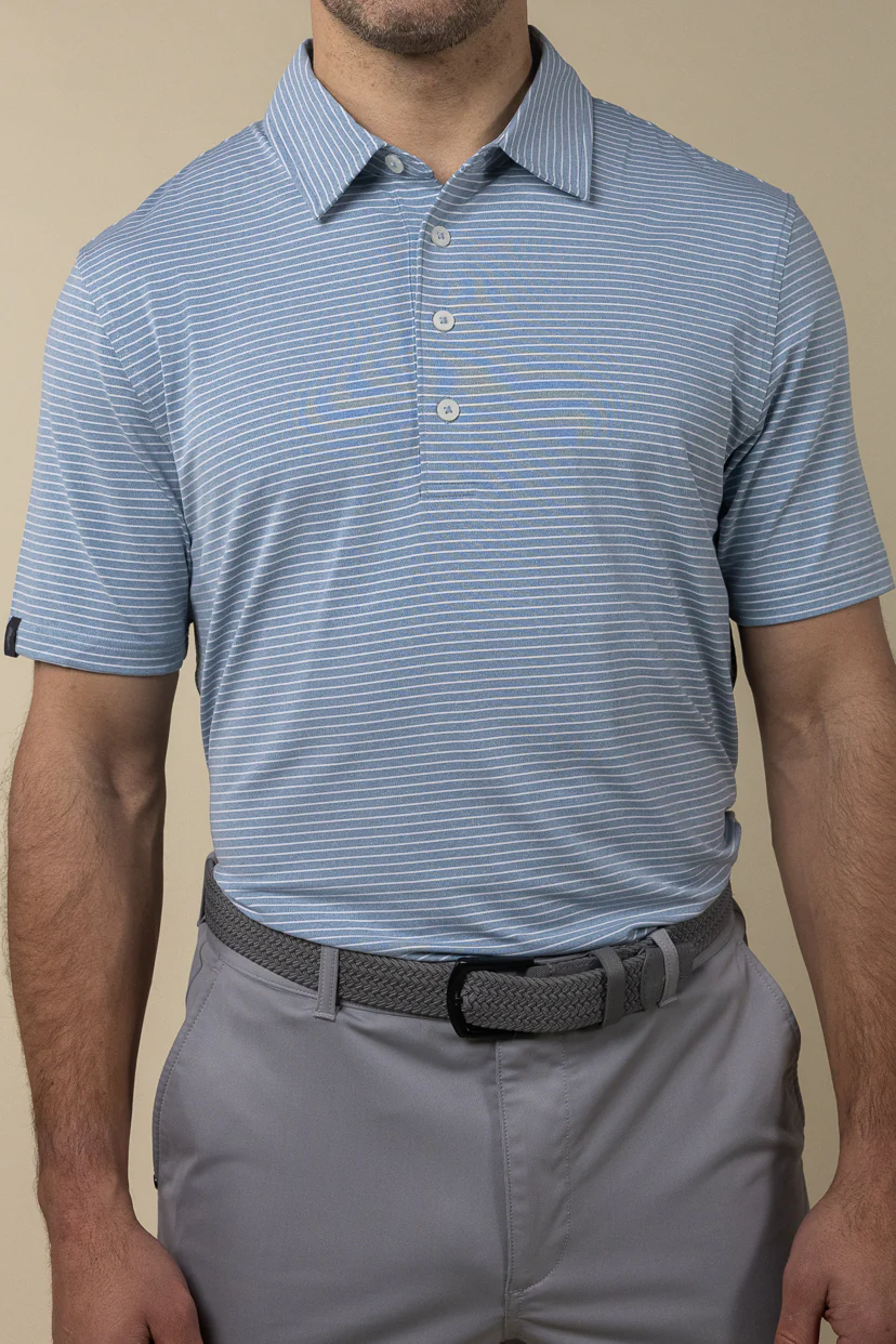 Sand Stripe Polo - Image 2