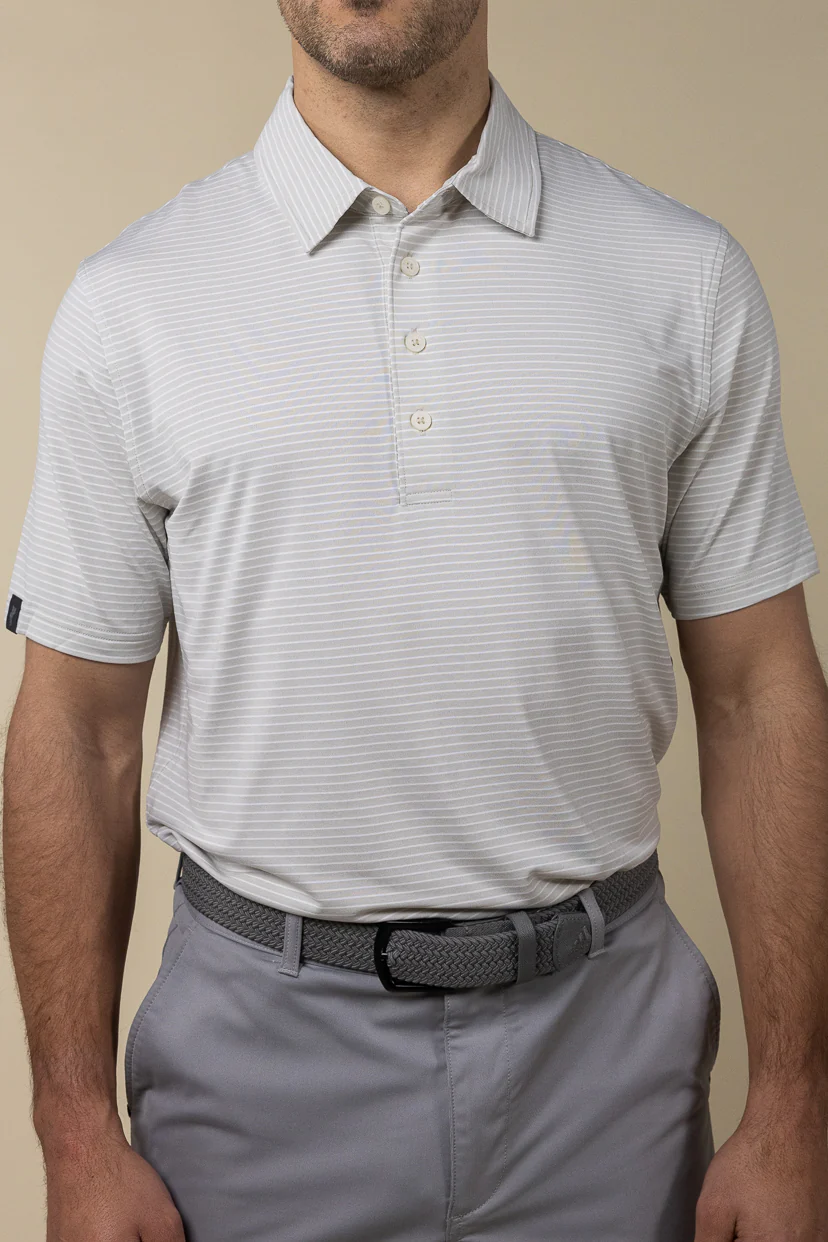 Sand Stripe Polo - Image 2