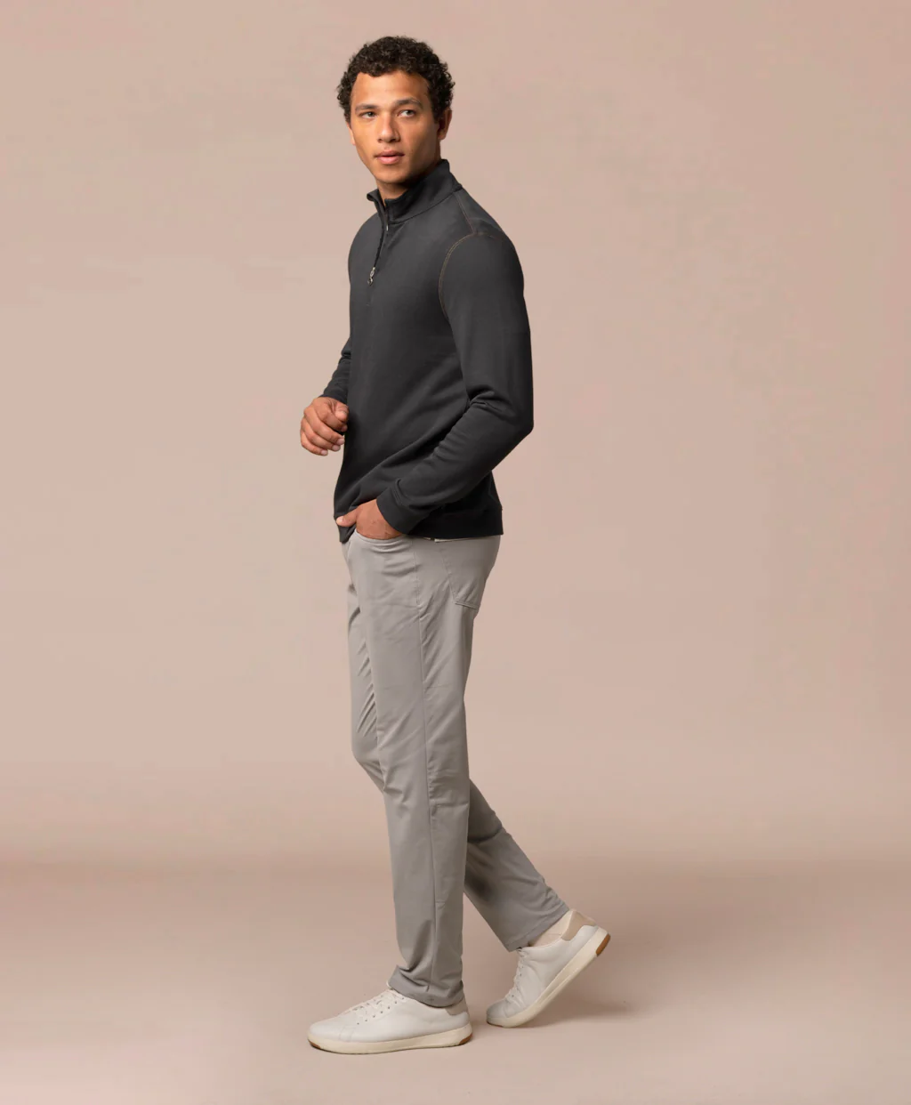 Terry Twillback 1/4 Zip - Image 4